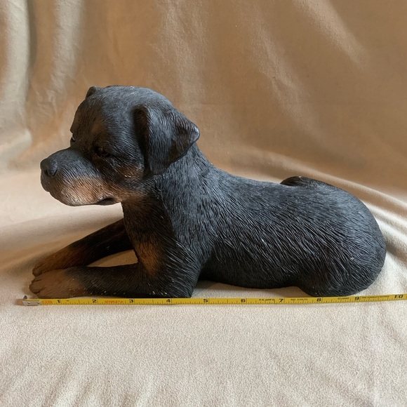 Vtg '86 Sandicast ROTTWEILER #193 Sculpture - Picture 15 of 16